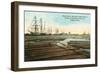 Gulfport, Floating Timber-null-Framed Premium Giclee Print