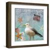 Gull Beach II-Rick Novak-Framed Art Print