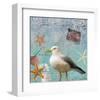 Gull Beach II-Rick Novak-Framed Art Print