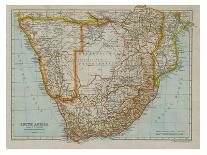 Map of Africa, c1910-Gull Engraving Company-Giclee Print