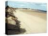 Gullane Beach, April 1989-null-Stretched Canvas