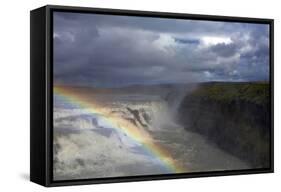 Gullfoss Fall, Iceland-Gavriel Jecan-Framed Stretched Canvas