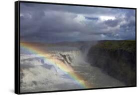 Gullfoss Fall, Iceland-Gavriel Jecan-Framed Stretched Canvas