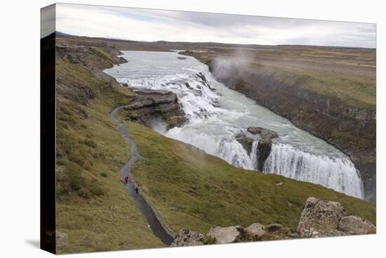 Gullfoss, Golden Circle Tour, Iceland, Polar Regions-Michael-Stretched Canvas