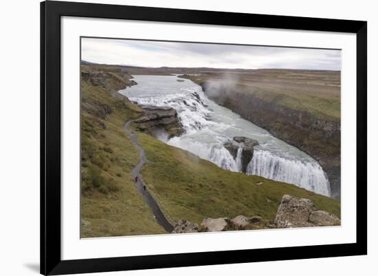 Gullfoss, Golden Circle Tour, Iceland, Polar Regions-Michael-Framed Photographic Print