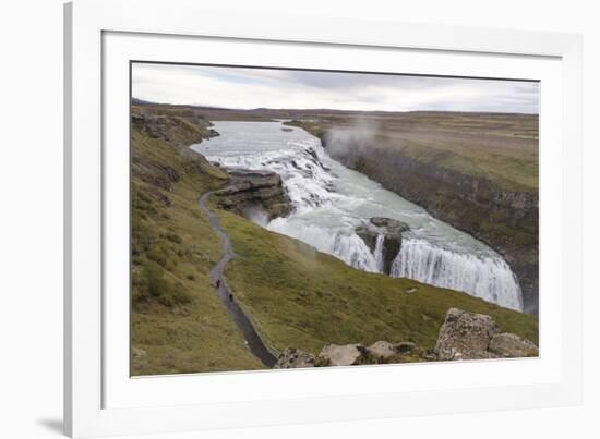 Gullfoss, Golden Circle Tour, Iceland, Polar Regions-Michael-Framed Photographic Print