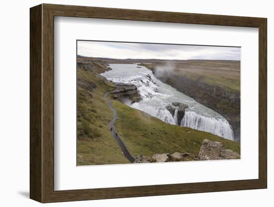 Gullfoss, Golden Circle Tour, Iceland, Polar Regions-Michael-Framed Photographic Print