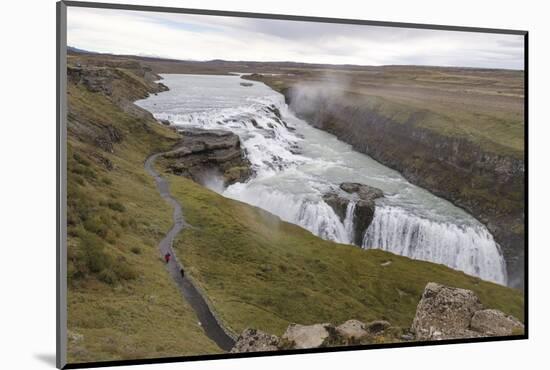 Gullfoss, Golden Circle Tour, Iceland, Polar Regions-Michael-Mounted Photographic Print