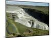 Gullfoss (Golden Falls), Iceland, Polar Regions-Ethel Davies-Mounted Photographic Print