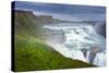 Gullfoss - Golden Waterfall-Catharina Lux-Stretched Canvas