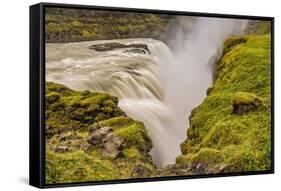 Gullfoss, Iceland-John Ford-Framed Stretched Canvas