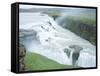 Gullfoss, or Golden Waterfall, Gullfoss, Iceland-Pearl Bucknell-Framed Stretched Canvas