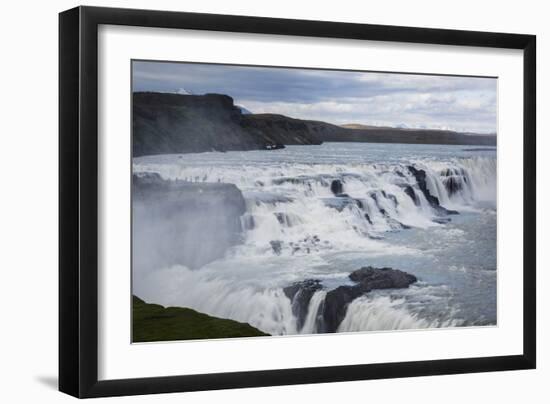 Gullfoss Waterfall, Golden Circle, Iceland, Polar Regions-Yadid Levy-Framed Photographic Print