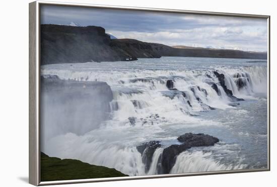 Gullfoss Waterfall, Golden Circle, Iceland, Polar Regions-Yadid Levy-Framed Photographic Print