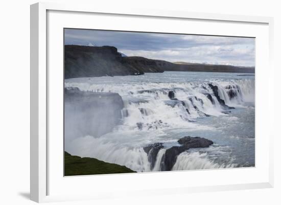 Gullfoss Waterfall, Golden Circle, Iceland, Polar Regions-Yadid Levy-Framed Photographic Print