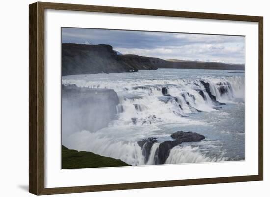 Gullfoss Waterfall, Golden Circle, Iceland, Polar Regions-Yadid Levy-Framed Photographic Print