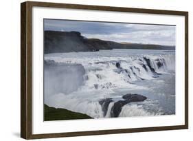 Gullfoss Waterfall, Golden Circle, Iceland, Polar Regions-Yadid Levy-Framed Photographic Print