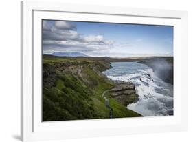 Gullfoss Waterfall, Golden Circle, Iceland, Polar Regions-Yadid Levy-Framed Photographic Print