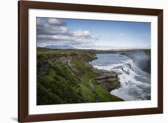 Gullfoss Waterfall, Golden Circle, Iceland, Polar Regions-Yadid Levy-Framed Photographic Print