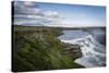 Gullfoss Waterfall, Golden Circle, Iceland, Polar Regions-Yadid Levy-Stretched Canvas