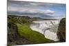 Gullfoss Waterfall, Golden Circle, Iceland, Polar Regions-Yadid Levy-Mounted Photographic Print