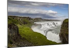 Gullfoss Waterfall, Golden Circle, Iceland, Polar Regions-Yadid Levy-Mounted Photographic Print