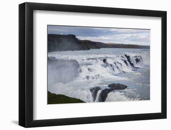 Gullfoss Waterfall, Golden Circle, Iceland, Polar Regions-Yadid Levy-Framed Photographic Print