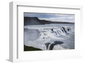 Gullfoss Waterfall, Golden Circle, Iceland, Polar Regions-Yadid Levy-Framed Photographic Print