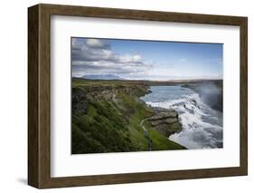 Gullfoss Waterfall, Golden Circle, Iceland, Polar Regions-Yadid Levy-Framed Photographic Print