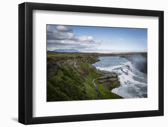 Gullfoss Waterfall, Golden Circle, Iceland, Polar Regions-Yadid Levy-Framed Photographic Print