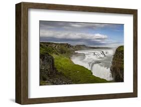 Gullfoss Waterfall, Golden Circle, Iceland, Polar Regions-Yadid Levy-Framed Photographic Print