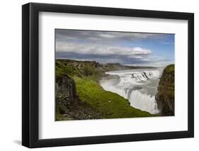 Gullfoss Waterfall, Golden Circle, Iceland, Polar Regions-Yadid Levy-Framed Photographic Print