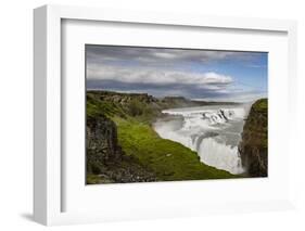 Gullfoss Waterfall, Golden Circle, Iceland, Polar Regions-Yadid Levy-Framed Photographic Print