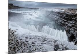 Gullfoss Waterfall, (Golden Falls), Iceland-null-Mounted Photographic Print