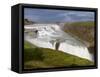 Gullfoss Waterfall, Iceland, Polar Regions-null-Framed Stretched Canvas