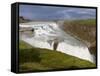 Gullfoss Waterfall, Iceland, Polar Regions-null-Framed Stretched Canvas