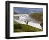 Gullfoss Waterfall, Iceland, Polar Regions-null-Framed Photographic Print