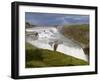 Gullfoss Waterfall, Iceland, Polar Regions-null-Framed Photographic Print