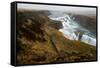 Gullfoss waterfall, Iceland, Polar Regions-null-Framed Stretched Canvas