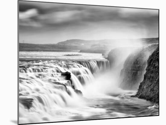 Gullfoss Waterfall, Iceland-Nadia Isakova-Mounted Photographic Print