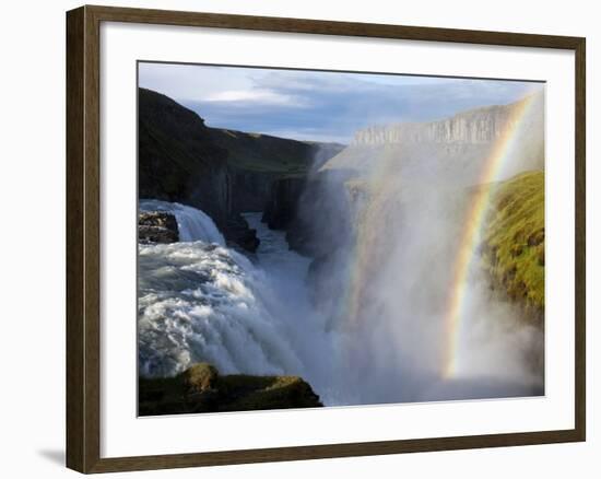 Gullfoss Waterfall, Iceland-Paul Souders-Framed Photographic Print