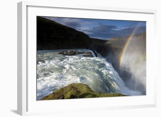 Gullfoss Waterfall, Iceland-Paul Souders-Framed Photographic Print