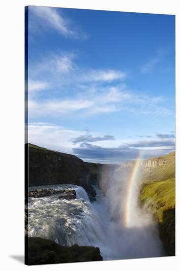 Gullfoss Waterfall, Iceland-Paul Souders-Stretched Canvas