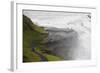 Gullfoss Waterfall on the River Hvita, Iceland, Polar Regions-Christian Kober-Framed Photographic Print