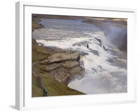 Gullfoss Waterfalls, Iceland, Polar Regions-Pitamitz Sergio-Framed Photographic Print