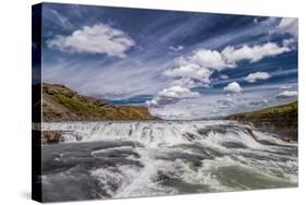 Gullfoss Waterfalls, Iceland-null-Stretched Canvas