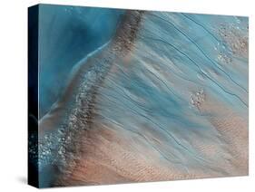 Gullies on Mars-null-Stretched Canvas
