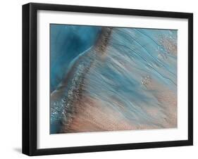 Gullies on Mars-null-Framed Photographic Print