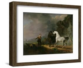 Gulliver Addressing the Houyhnhnms, 1769-Sawrey Gilpin-Framed Giclee Print