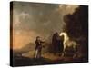 Gulliver addressing the Houyhnhnms-Sawrey Gilpin-Stretched Canvas